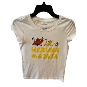Disney The Lion King Hakuna Matata Shirt - Junior's Large